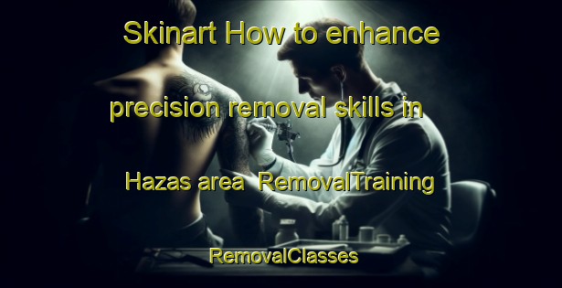 Skinart How to enhance precision removal skills in Hazas area | RemovalTraining | RemovalClasses | SkinartTraining-Spain