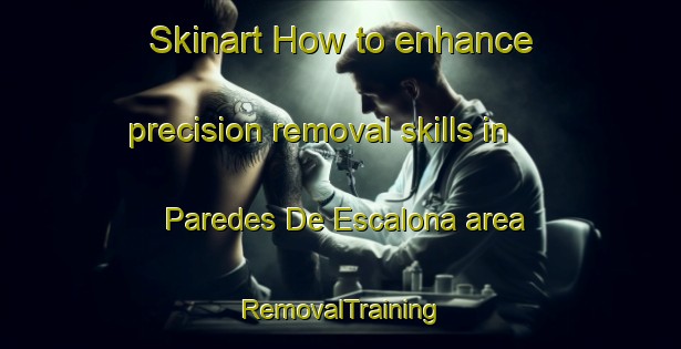 Skinart How to enhance precision removal skills in Paredes De Escalona area | RemovalTraining | RemovalClasses | SkinartTraining-Spain