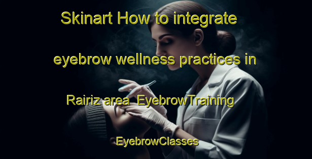 Skinart How to integrate eyebrow wellness practices in Rairiz area | EyebrowTraining | EyebrowClasses | SkinartTraining-Spain