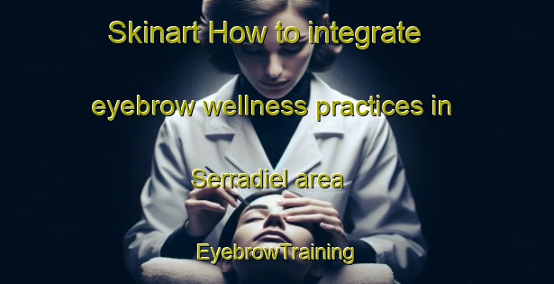 Skinart How to integrate eyebrow wellness practices in Serradiel area | EyebrowTraining | EyebrowClasses | SkinartTraining-Spain