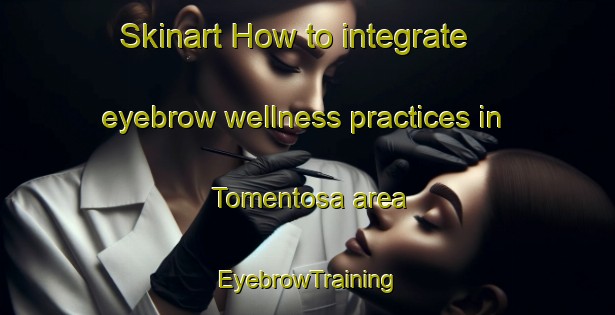 Skinart How to integrate eyebrow wellness practices in Tomentosa area | EyebrowTraining | EyebrowClasses | SkinartTraining-Spain