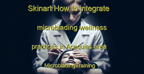 Skinart How to integrate microblading wellness practices in Acequias area | MicrobladingTraining | MicrobladingClasses | SkinartTraining-Spain