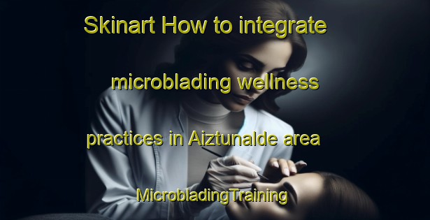 Skinart How to integrate microblading wellness practices in Aiztunalde area | #MicrobladingTraining #MicrobladingClasses #SkinartTraining-Spain