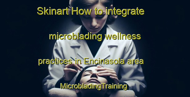 Skinart How to integrate microblading wellness practices in Encinasola area | #MicrobladingTraining #MicrobladingClasses #SkinartTraining-Spain