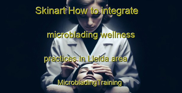 Skinart How to integrate microblading wellness practices in Lleida area | #MicrobladingTraining #MicrobladingClasses #SkinartTraining-Spain