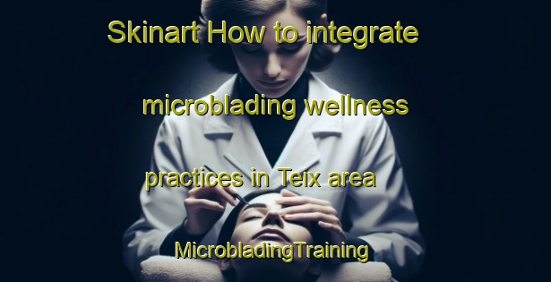 Skinart How to integrate microblading wellness practices in Teix area | #MicrobladingTraining #MicrobladingClasses #SkinartTraining-Spain