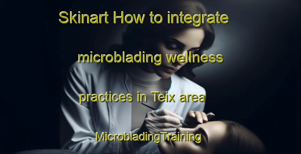 Skinart How to integrate microblading wellness practices in Teix area | #MicrobladingTraining #MicrobladingClasses #SkinartTraining-Spain