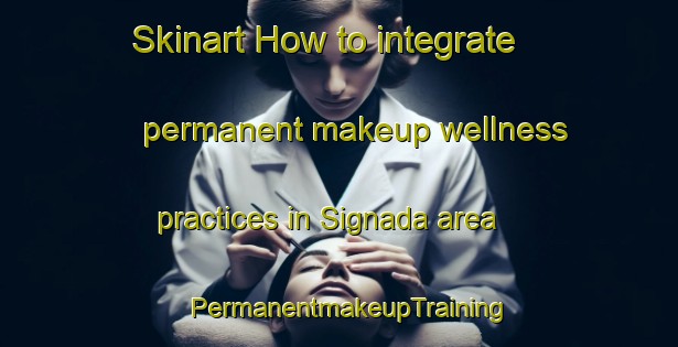 Skinart How to integrate permanent makeup wellness practices in Signada area | PermanentmakeupTraining | PermanentmakeupClasses | SkinartTraining-Spain