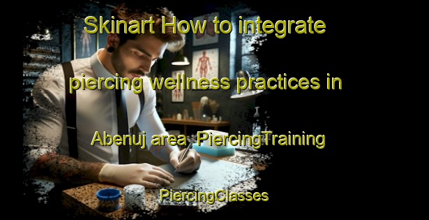 Skinart How to integrate piercing wellness practices in Abenuj area | #PiercingTraining #PiercingClasses #SkinartTraining-Spain