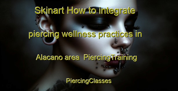 Skinart How to integrate piercing wellness practices in Alacano area | #PiercingTraining #PiercingClasses #SkinartTraining-Spain