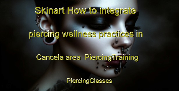 Skinart How to integrate piercing wellness practices in Cancela area | #PiercingTraining #PiercingClasses #SkinartTraining-Spain