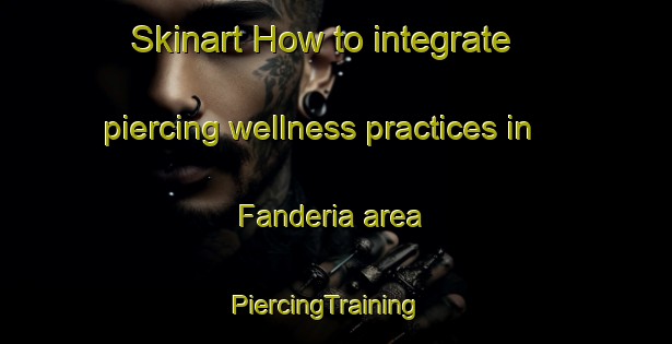 Skinart How to integrate piercing wellness practices in Fanderia area | PiercingTraining | PiercingClasses | SkinartTraining-Spain