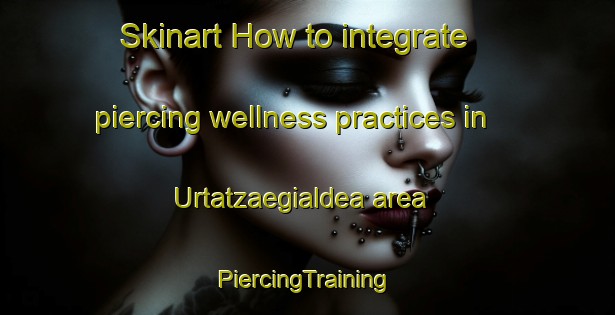 Skinart How to integrate piercing wellness practices in Urtatzaegialdea area | #PiercingTraining #PiercingClasses #SkinartTraining-Spain