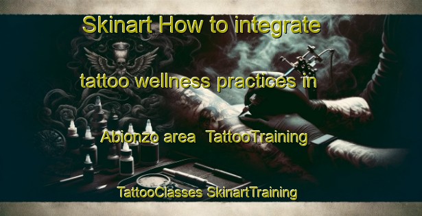 Skinart How to integrate tattoo wellness practices in Abionzo area | #TattooTraining #TattooClasses #SkinartTraining-Spain