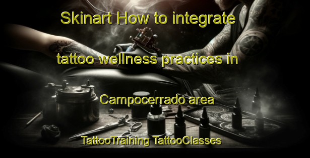 Skinart How to integrate tattoo wellness practices in Campocerrado area | #TattooTraining #TattooClasses #SkinartTraining-Spain