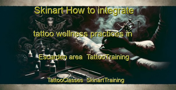 Skinart How to integrate tattoo wellness practices in Escarden area | TattooTraining | TattooClasses | SkinartTraining-Spain