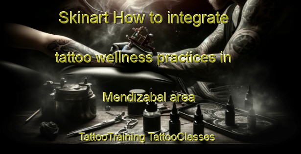 Skinart How to integrate tattoo wellness practices in Mendizabal area | #TattooTraining #TattooClasses #SkinartTraining-Spain