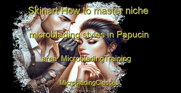 Skinart How to master niche microblading styles in Papucin area | MicrobladingTraining | MicrobladingClasses | SkinartTraining-Spain