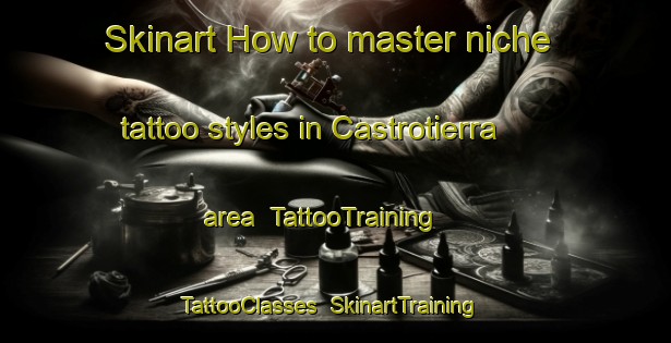 Skinart How to master niche tattoo styles in Castrotierra area | TattooTraining | TattooClasses | SkinartTraining-Spain