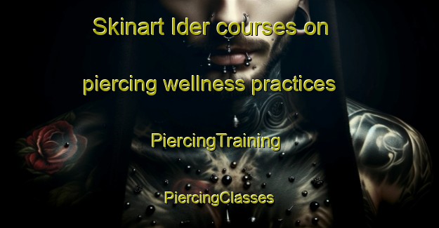 Skinart Ider courses on piercing wellness practices | #PiercingTraining #PiercingClasses #SkinartTraining-Spain