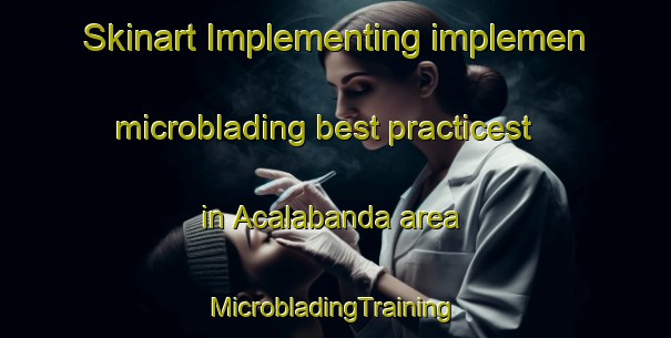 Skinart Implementing implemen microblading best practicest in Acalabanda area | #MicrobladingTraining #MicrobladingClasses #SkinartTraining-Spain