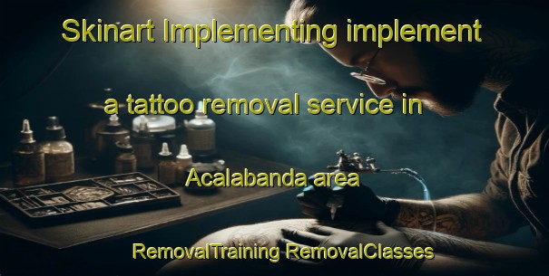 Skinart Implementing implement a tattoo removal service in Acalabanda area | #RemovalTraining #RemovalClasses #SkinartTraining-Spain