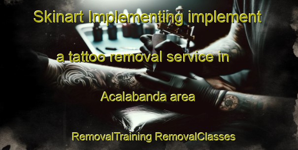 Skinart Implementing implement a tattoo removal service in Acalabanda area | #RemovalTraining #RemovalClasses #SkinartTraining-Spain