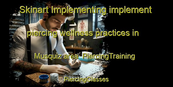 Skinart Implementing implement piercing wellness practices in Musquiz area | #PiercingTraining #PiercingClasses #SkinartTraining-Spain