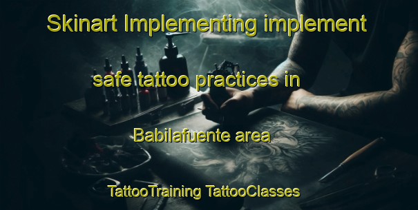 Skinart Implementing implement safe tattoo practices in Babilafuente area | #TattooTraining #TattooClasses #SkinartTraining-Spain