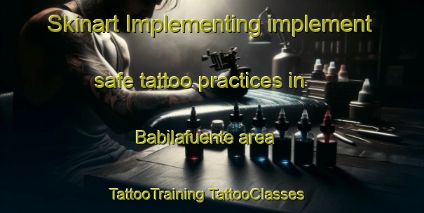 Skinart Implementing implement safe tattoo practices in Babilafuente area | #TattooTraining #TattooClasses #SkinartTraining-Spain