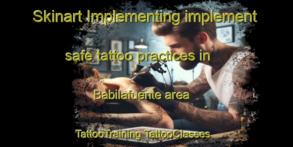 Skinart Implementing implement safe tattoo practices in Babilafuente area | #TattooTraining #TattooClasses #SkinartTraining-Spain