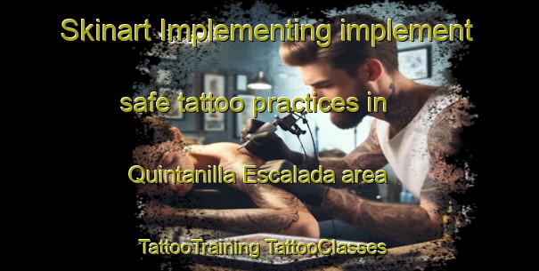 Skinart Implementing implement safe tattoo practices in Quintanilla Escalada area | #TattooTraining #TattooClasses #SkinartTraining-Spain