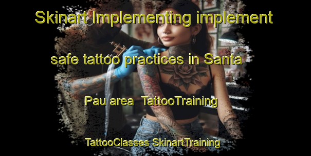 Skinart Implementing implement safe tattoo practices in Santa Pau area | #TattooTraining #TattooClasses #SkinartTraining-Spain