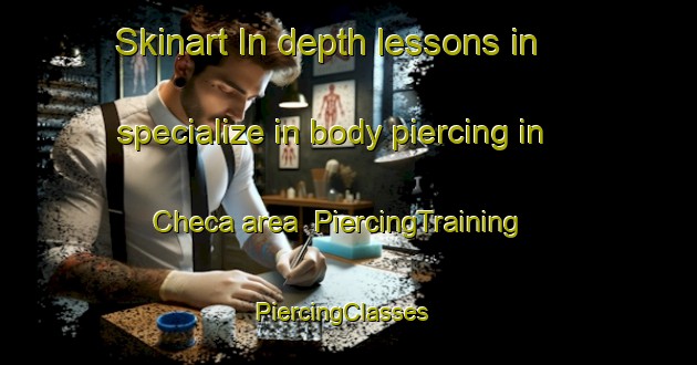 Skinart In-depth lessons in specialize in body piercing in Checa area | PiercingTraining | PiercingClasses | SkinartTraining-Spain