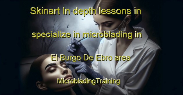 Skinart In-depth lessons in specialize in microblading in El Burgo De Ebro area | MicrobladingTraining | MicrobladingClasses | SkinartTraining-Spain