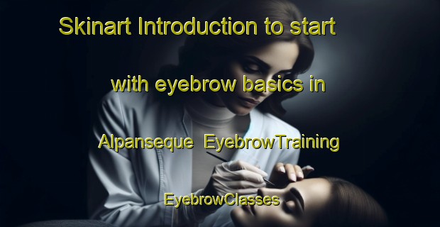 Skinart Introduction to start with eyebrow basics in Alpanseque | EyebrowTraining | EyebrowClasses | SkinartTraining-Spain
