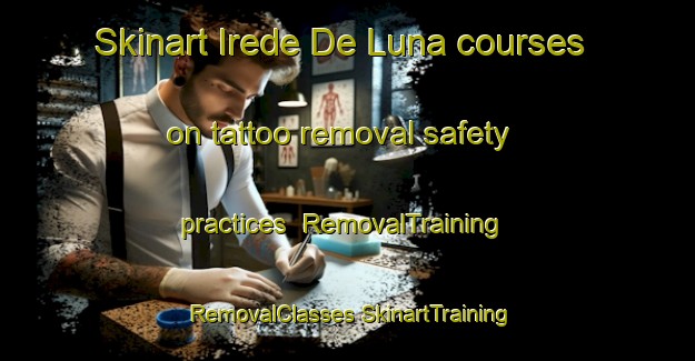 Skinart Irede De Luna courses on tattoo removal safety practices | #RemovalTraining #RemovalClasses #SkinartTraining-Spain