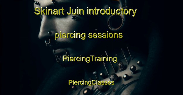 Skinart Juin introductory piercing sessions | #PiercingTraining #PiercingClasses #SkinartTraining-Spain