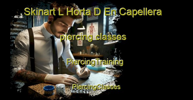 Skinart L Horta D En Capellera piercing classes | #PiercingTraining #PiercingClasses #SkinartTraining-Spain