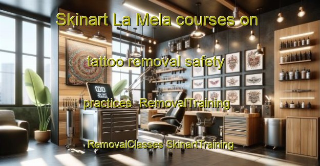 Skinart La Mela courses on tattoo removal safety practices | #RemovalTraining #RemovalClasses #SkinartTraining-Spain