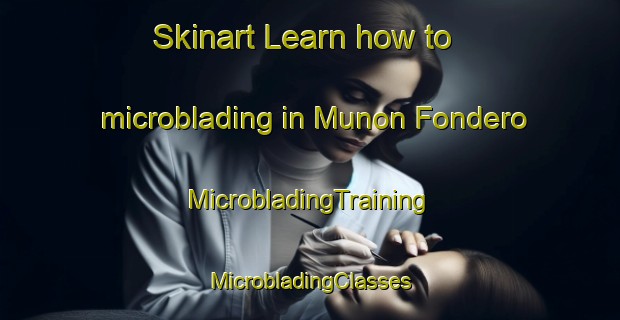 Skinart Learn how to microblading in Munon Fondero | #MicrobladingTraining #MicrobladingClasses #SkinartTraining-Spain