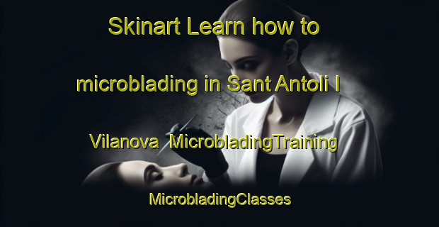 Skinart Learn how to microblading in Sant Antoli I Vilanova | #MicrobladingTraining #MicrobladingClasses #SkinartTraining-Spain