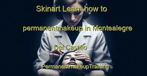 Skinart Learn how to permanentmakeup in Montealegre Del Castillo | PermanentmakeupTraining | PermanentmakeupClasses | SkinartTraining-Spain