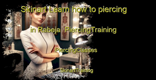 Skinart Learn how to piercing in Rabeja | PiercingTraining | PiercingClasses | SkinartTraining-Spain