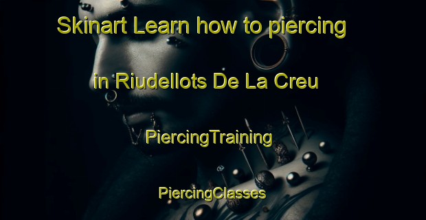 Skinart Learn how to piercing in Riudellots De La Creu | #PiercingTraining #PiercingClasses #SkinartTraining-Spain