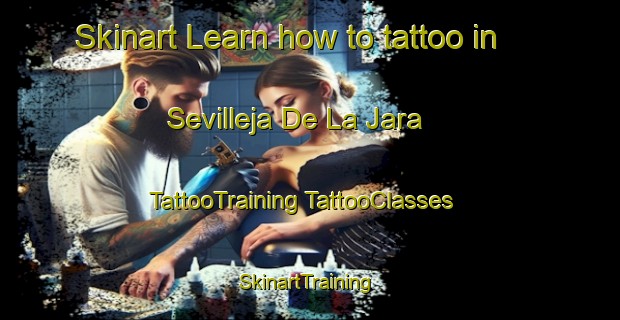 Skinart Learn how to tattoo in Sevilleja De La Jara | #TattooTraining #TattooClasses #SkinartTraining-Spain