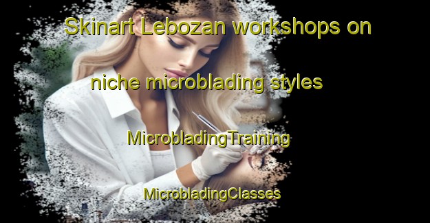 Skinart Lebozan workshops on niche microblading styles | MicrobladingTraining | MicrobladingClasses | SkinartTraining-Spain