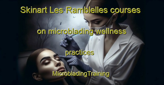 Skinart Les Ramblelles courses on microblading wellness practices | #MicrobladingTraining #MicrobladingClasses #SkinartTraining-Spain