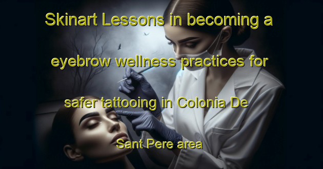 Skinart Lessons in becoming a eyebrow wellness practices for safer tattooing in Colonia De Sant Pere area | EyebrowTraining | EyebrowClasses | SkinartTraining-Spain