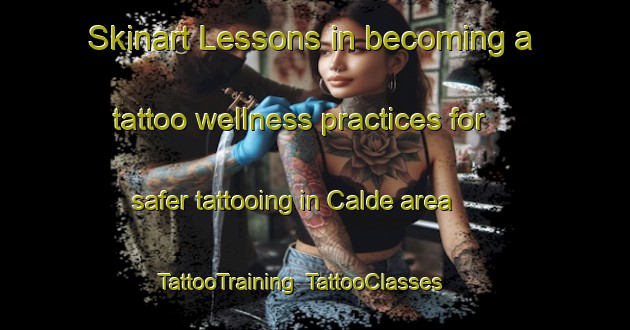 Skinart Lessons in becoming a tattoo wellness practices for safer tattooing in Calde area | TattooTraining | TattooClasses | SkinartTraining-Spain